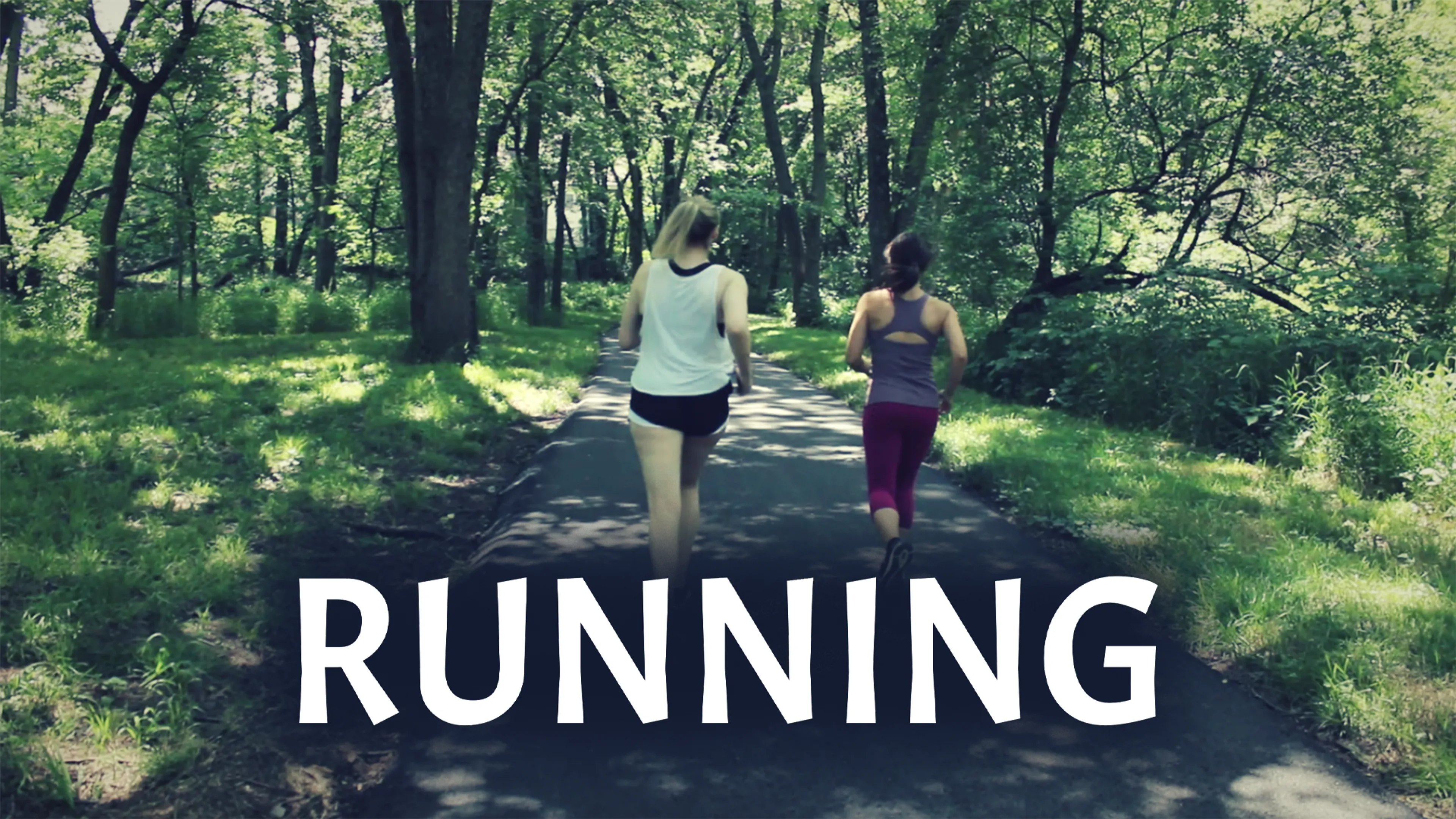 Running poster